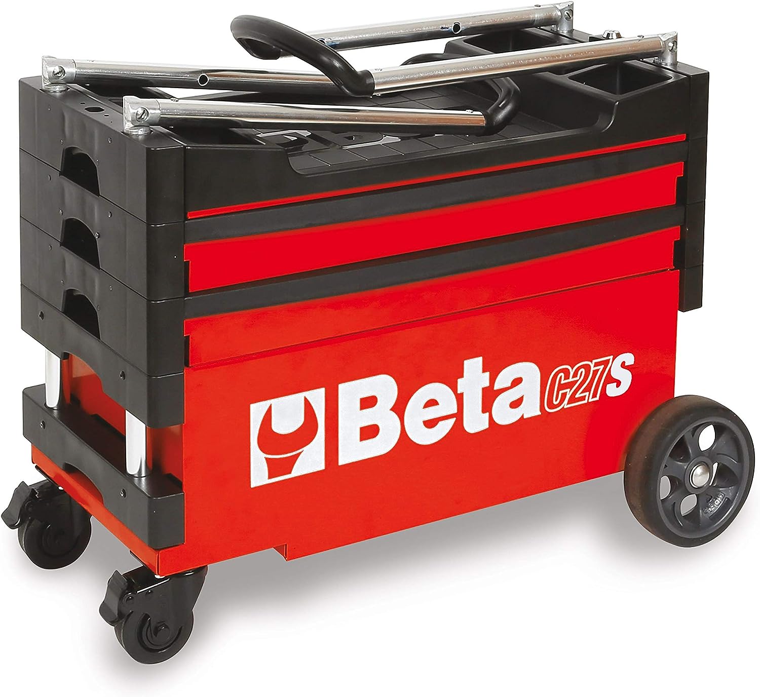 Beta C27S Mobile Tool Cart with 108-Piece Foamed Master Tool Set