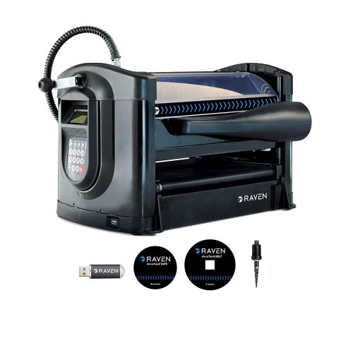 CarveWright RAVEN CNC Router Essentials Bundle (Three-Axis 3D Desktop Carving System, Brushless Spindle Motor, Designer 5 Software Suite)