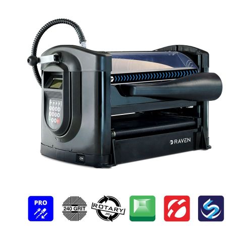 CarveWright RAVEN CNC Router Prop Makers Bundle (Three-Axis 3D Desktop Carving System, Specialized Modeling & Slicing Software Suite, PRO Bit Set, Rotary Jig & Sanding Mop)