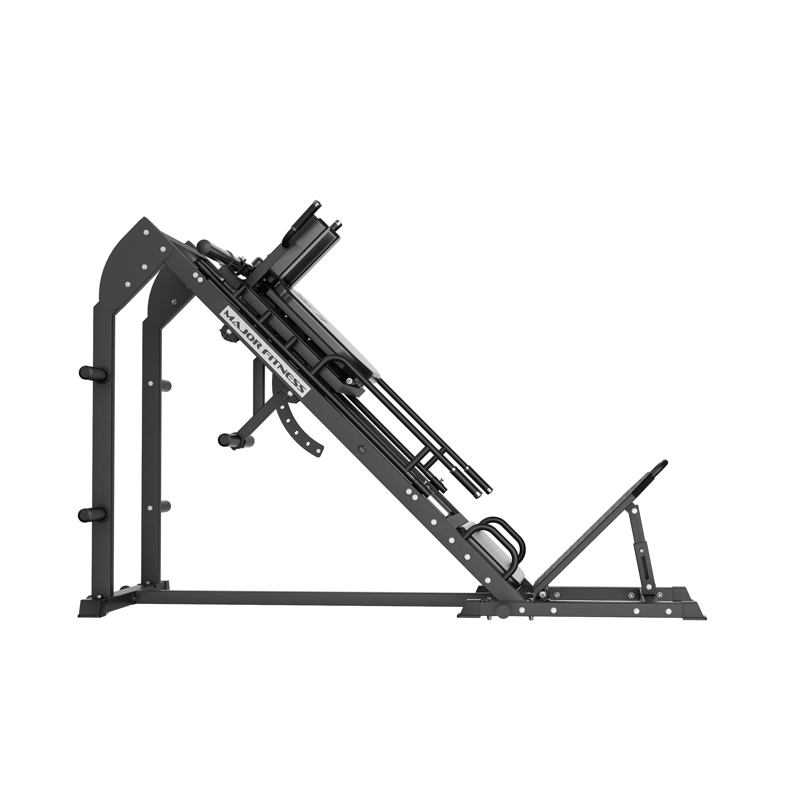 Major Fitness Cobra AH1 Leg Press & Hack Squat Machine (2-in-1 Plate-Loaded Lower Body System, 600 Lb. Heavy-Duty Capacity)